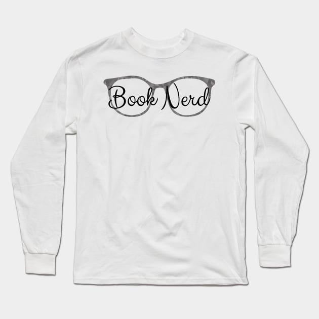 Book Nerd Long Sleeve T-Shirt by Nataliatcha23